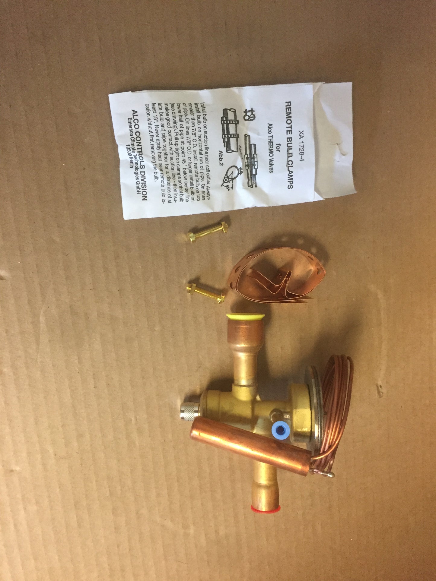 10 TON THERMO EXPANSION VALVE, R-407C/R-22