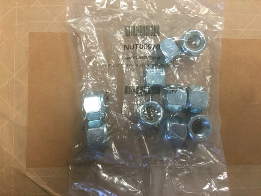 HEX LOCK NUT 10 PER PACK
