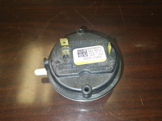 PRESSURE SWITCH .70"WC, 1-PORT, SPST, 28VA AT 24VAC, NORMALLY OPEN