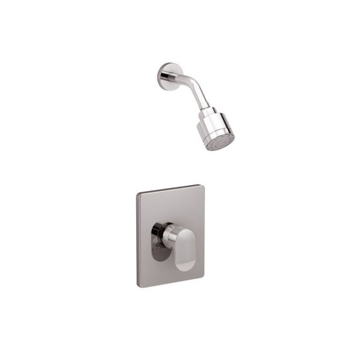 MOMENTS CHROME SHOWER TRIM KIT, LESS VALVE