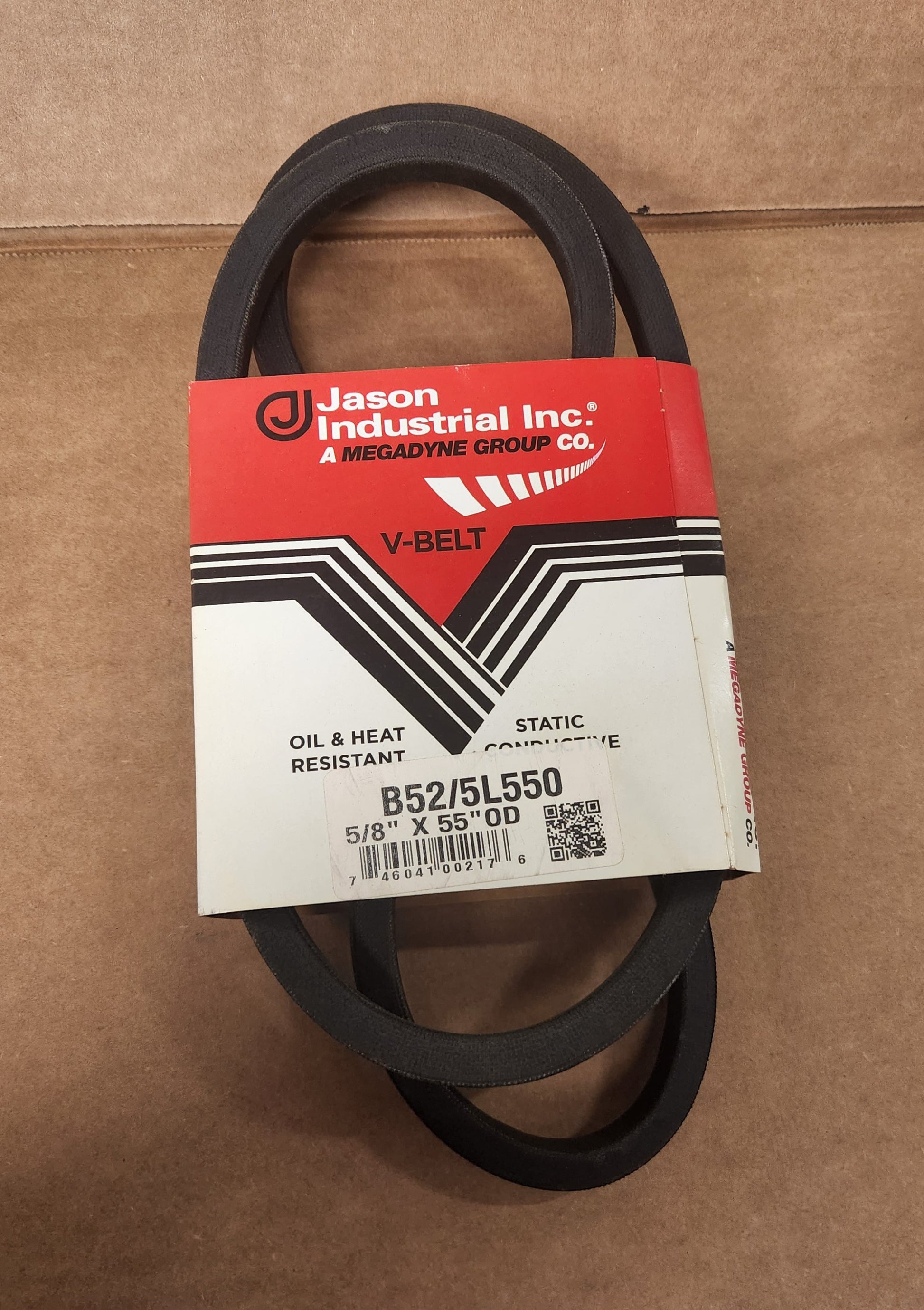 V BELT 5/8" X 55"