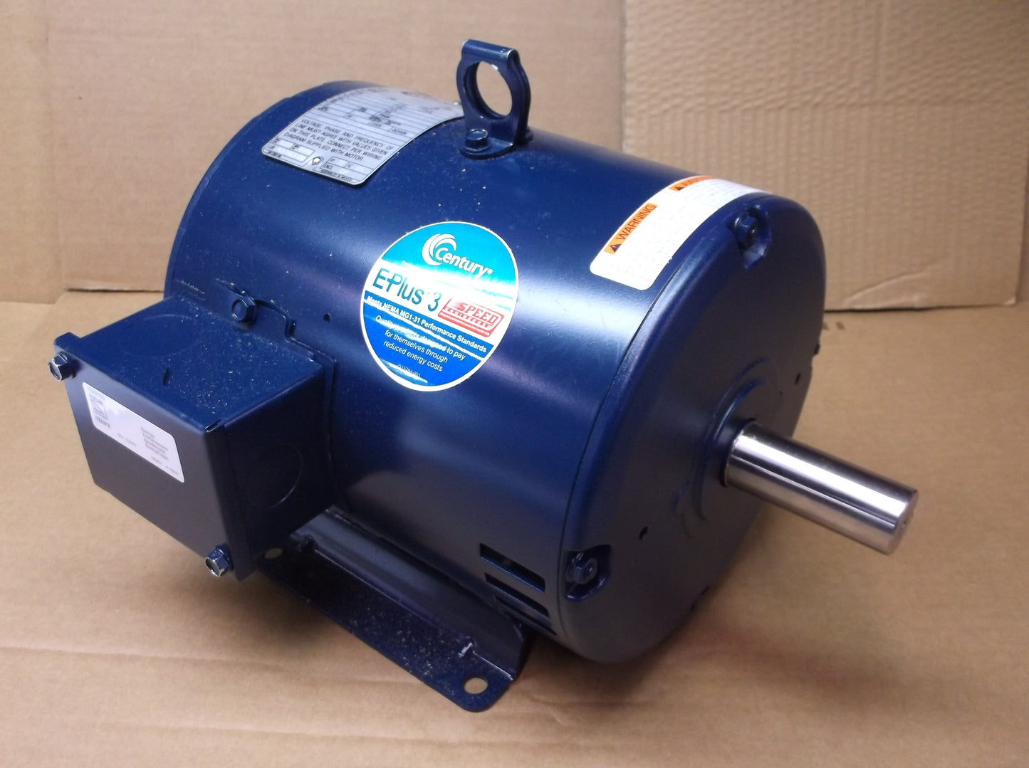 5HP NEMA PREMIUM E-PLUS 3 GENERAL PURPOSE INVERTER DUTY MOTOR 230-460/50-60/3 RPM:3500/1-SPEED