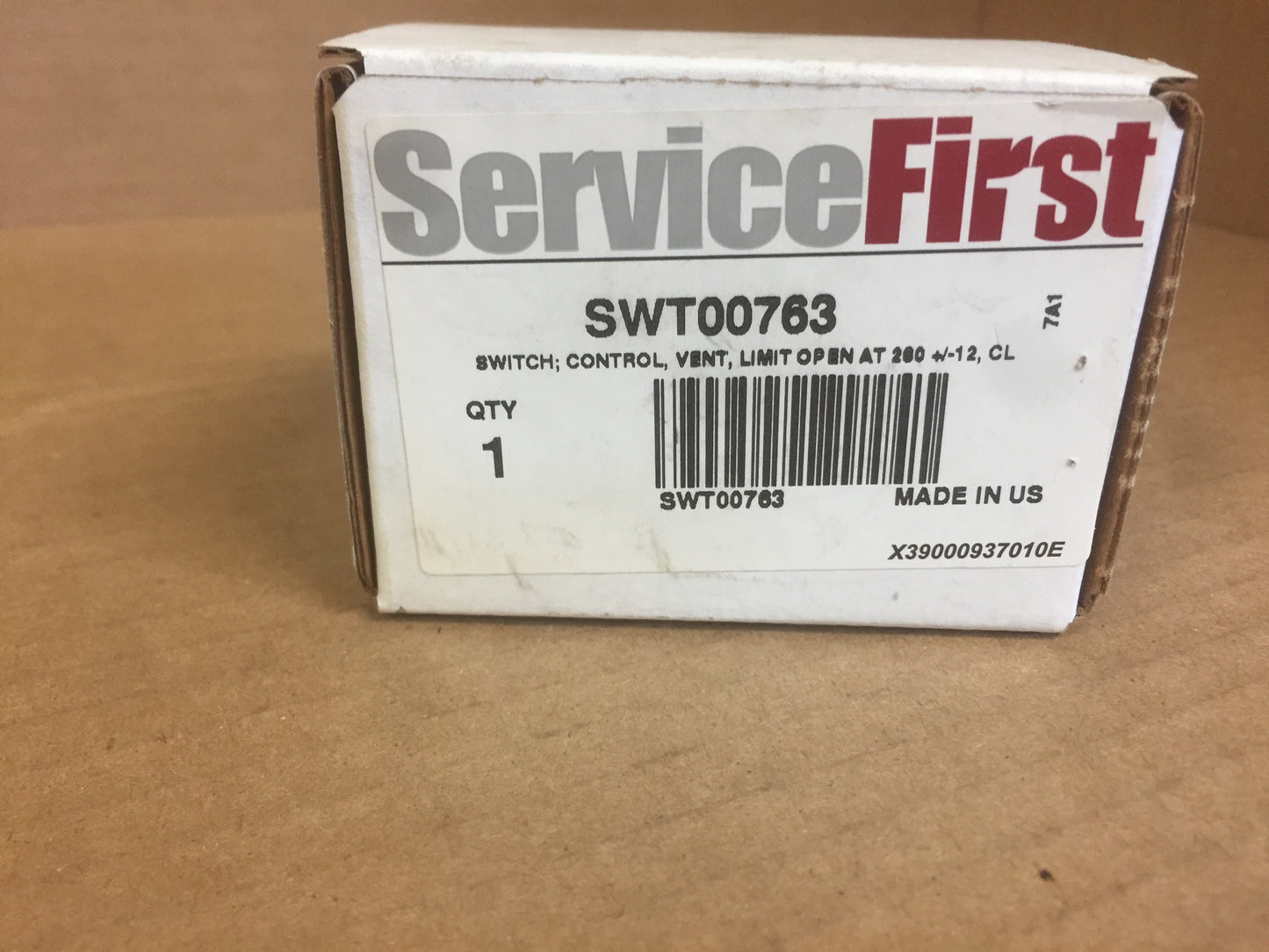 SERVICE FIRST SWT00763 VENT CONTROL SWTICH 208389