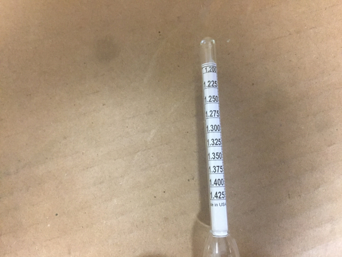 FISHERBARND HYDROMETER