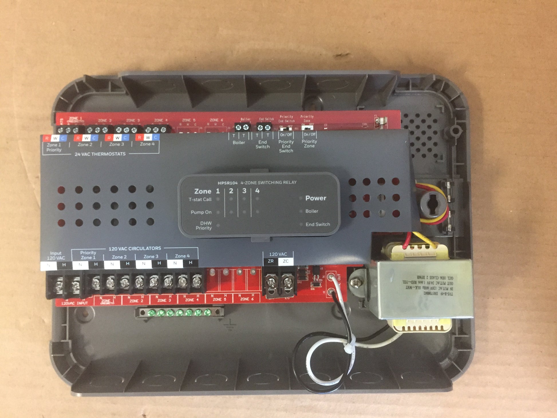 HONEYWELL HYDRONIC PRO SWITCHING RELAY PANEL