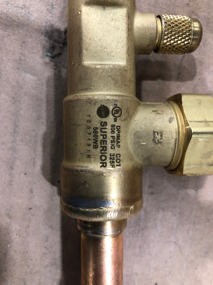 5/8" ODS UBV BALL VALVE FULL PORT WITH ACCESS