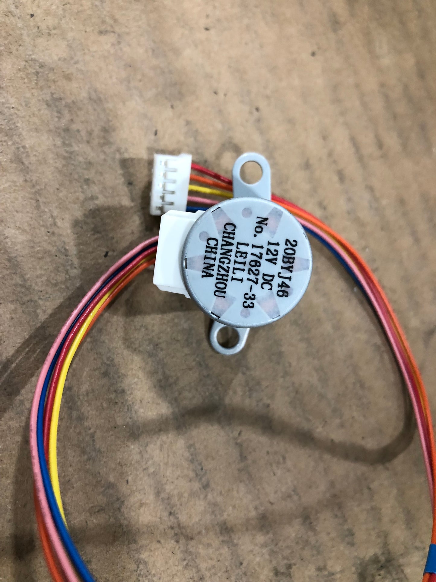 STEP MOTOR FOR AST18LSBCW, 12V DC