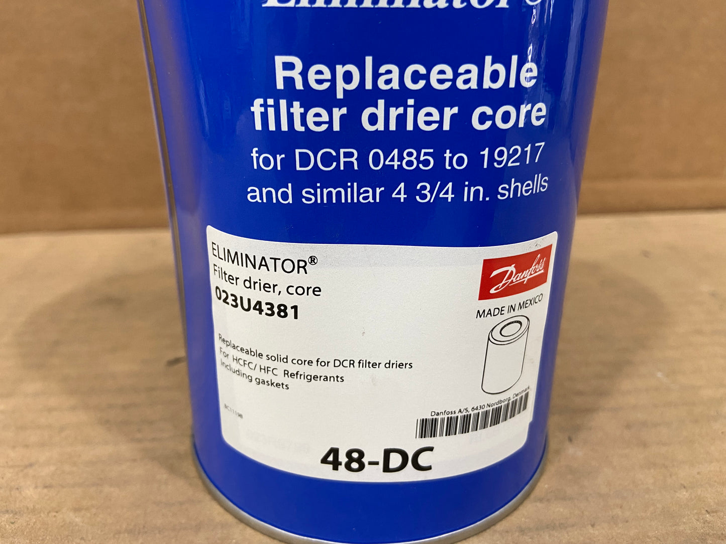 ELIMINATOR REPLACEABLE FILTER DRIER CORE R-22