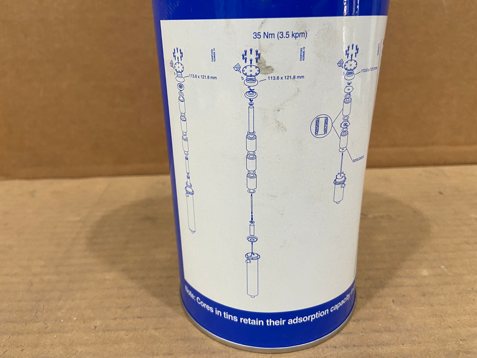 ELIMINATOR REPLACEABLE FILTER DRIER CORE R-22