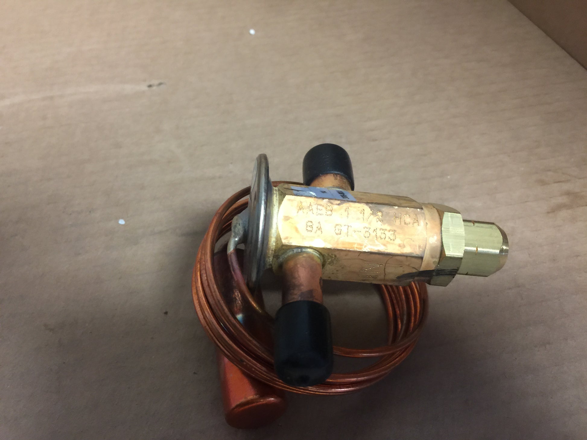 THERMAL EXPANSION VALVE; 1.5 TON, R-22 AND R-407C REFRIGERANT