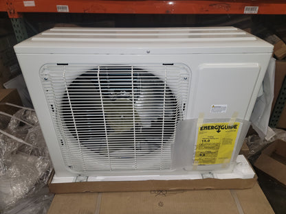 9,000 BTU SINGLE ZONE INVERTER OUTDOOR MINI-SPLIT HEAT PUMP UNIT, 15 SEER 208-230/60/1 R-410A