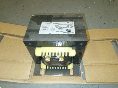 750 VA TRANSFORMER PRIMARY VOLTAGE:600/575 SECONDARY:120/115 50/60 HERTZ PHASE:1