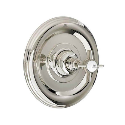 LANDFAIR BRUSHED NICKEL PB SHOWER TRIM ONLY CROSS HANDLE