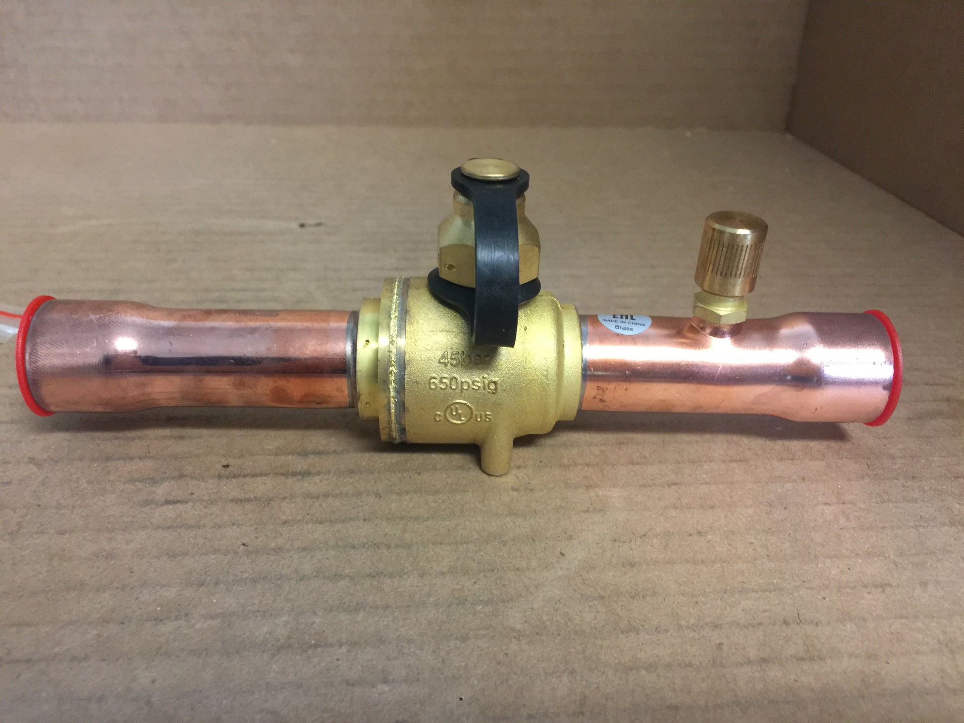 7/8" SHUT OFF BALL VALVE WITH PORT