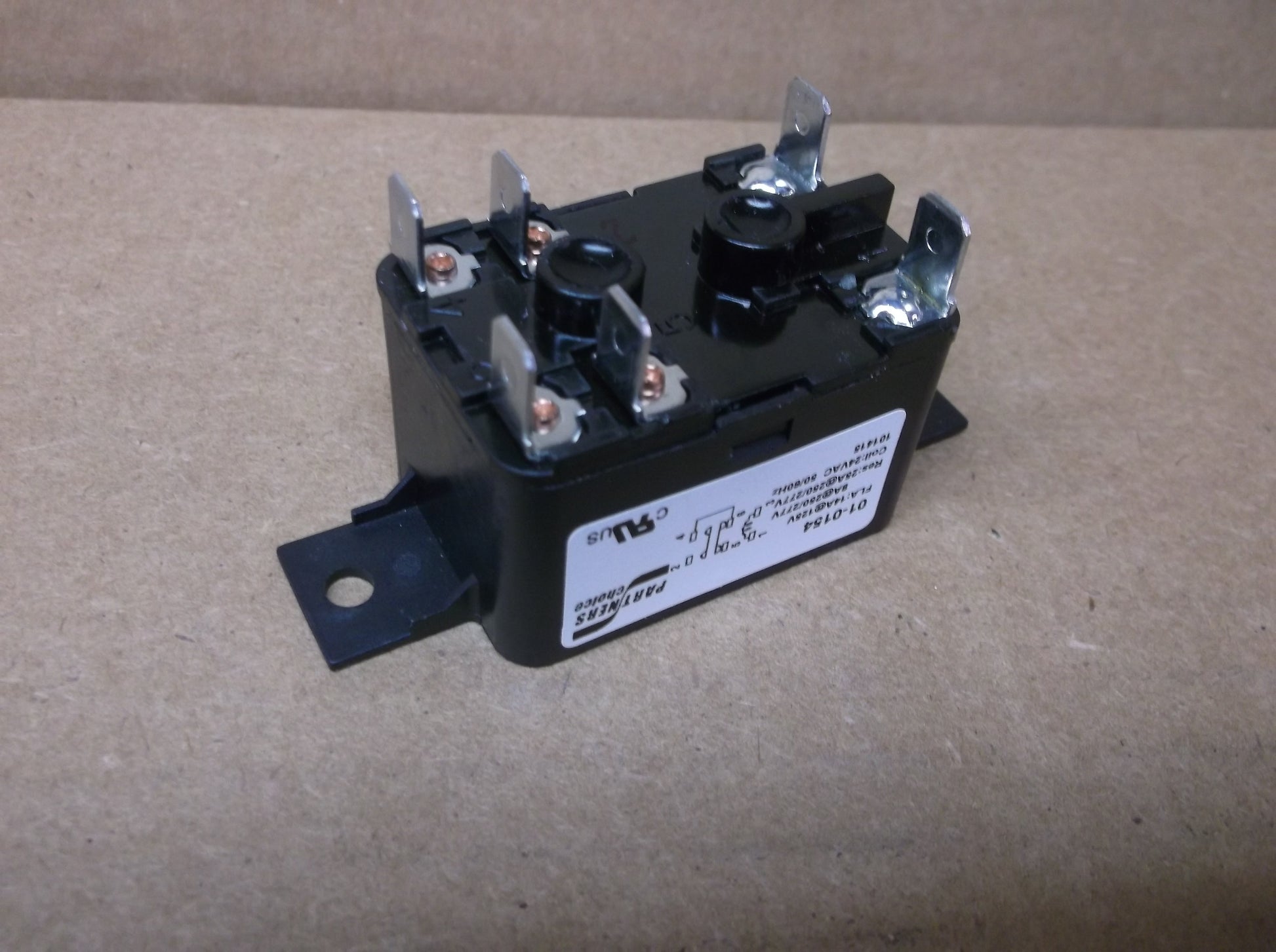 GENERAL PURPOSE RELAY  FLA:14A @ 125V,8A @ 250/277V,RES:25A @ 205/277V,COIL:24VAC, 50/60 HERTZ, 6-TERMINALS