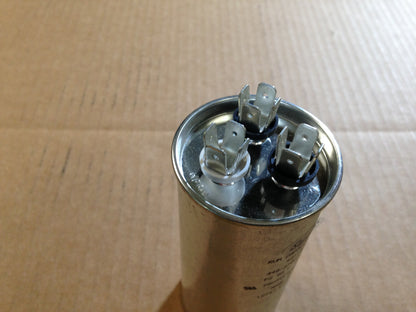 40+10uF X 440/370V ROUND DUAL RUN CAPACITOR, 50-60