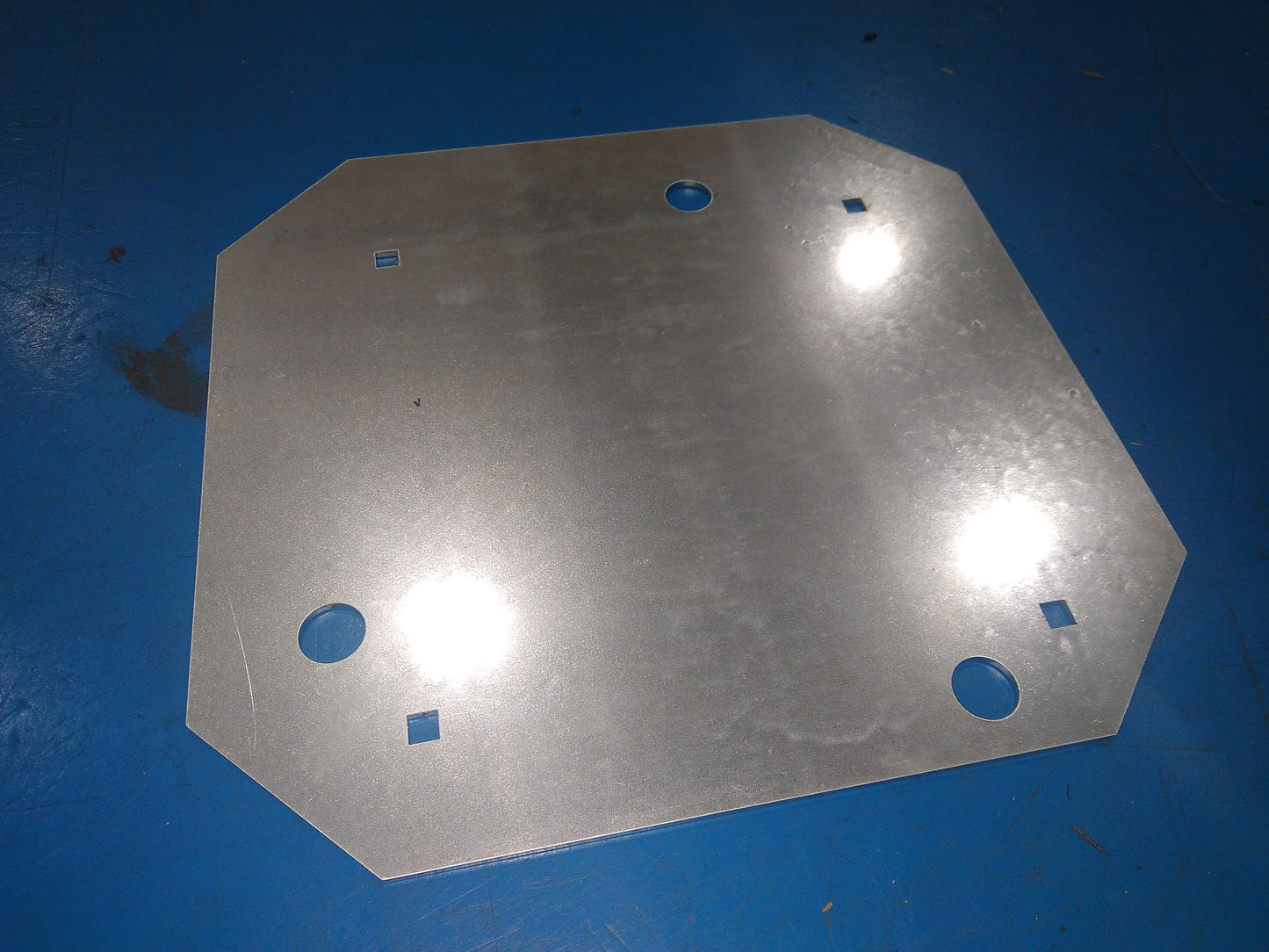 14 GAUGE GALVANIZED STEEL PLATE