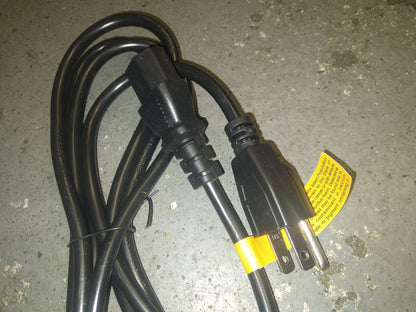 POWER CORD FOR 115V ROBINAIR VACUMASTER 