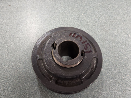 SINGLE GROOVE CAST IRON SHEAVE, 1-1/8" BORE