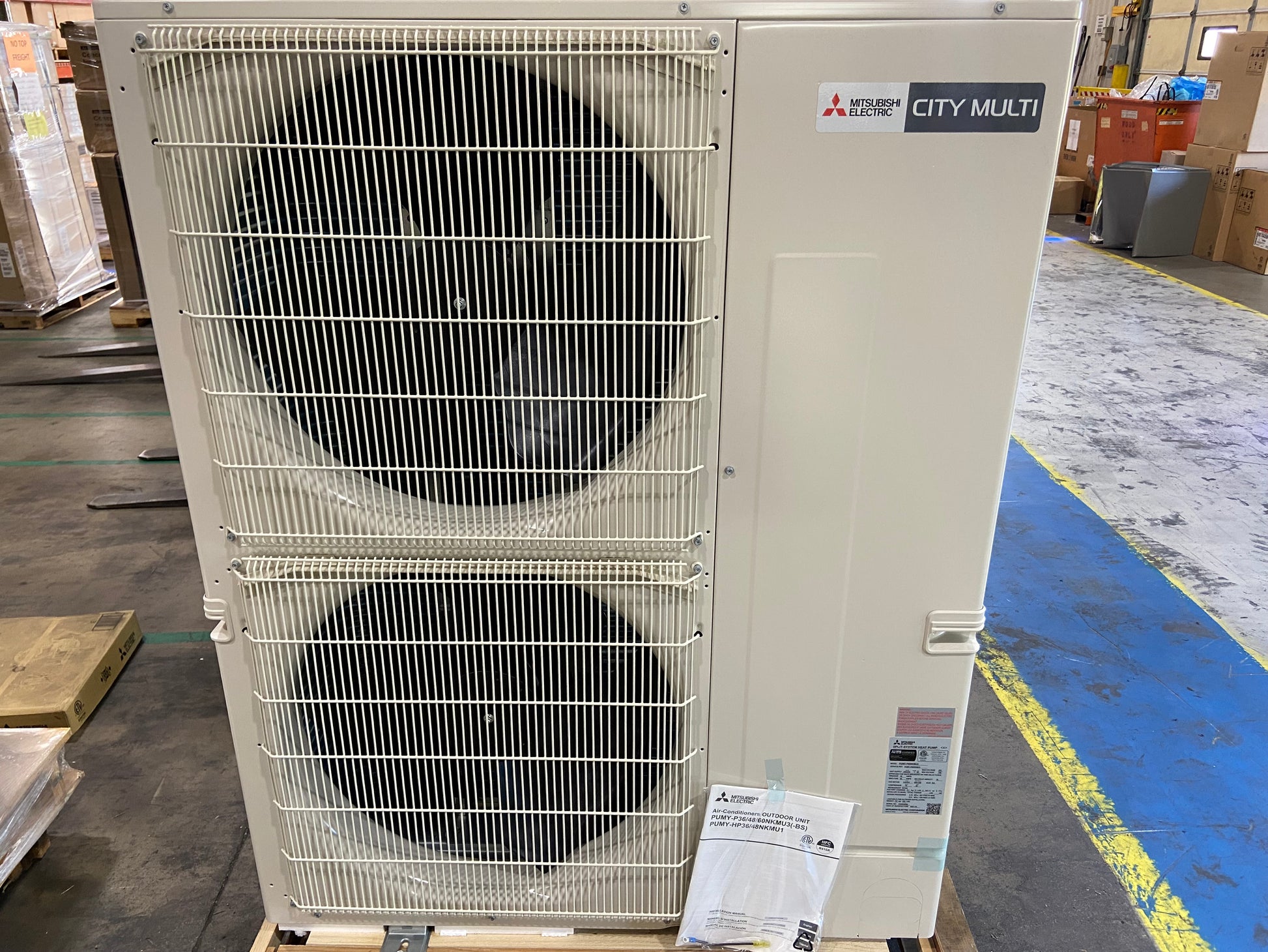 60,000 BTU MULTI-ZONE OUTDOOR HEAT PUMP MINI SPLIT UNIT "CITY MULTI SERIES, 20 SEER 208-230/60/1 R-410A