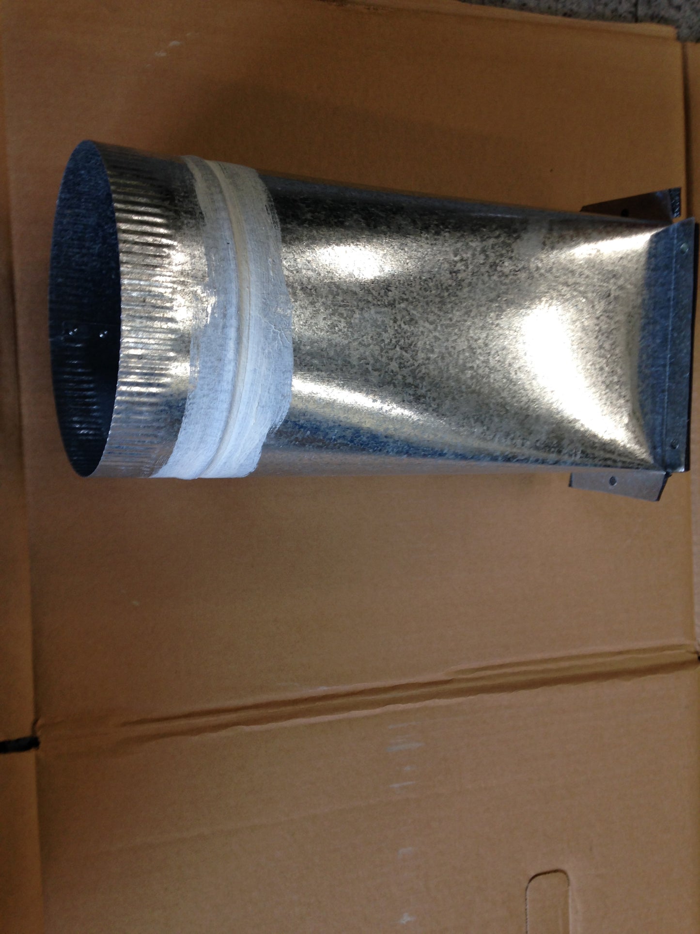 SUPPLY PLENUM ADAPTER ROUND