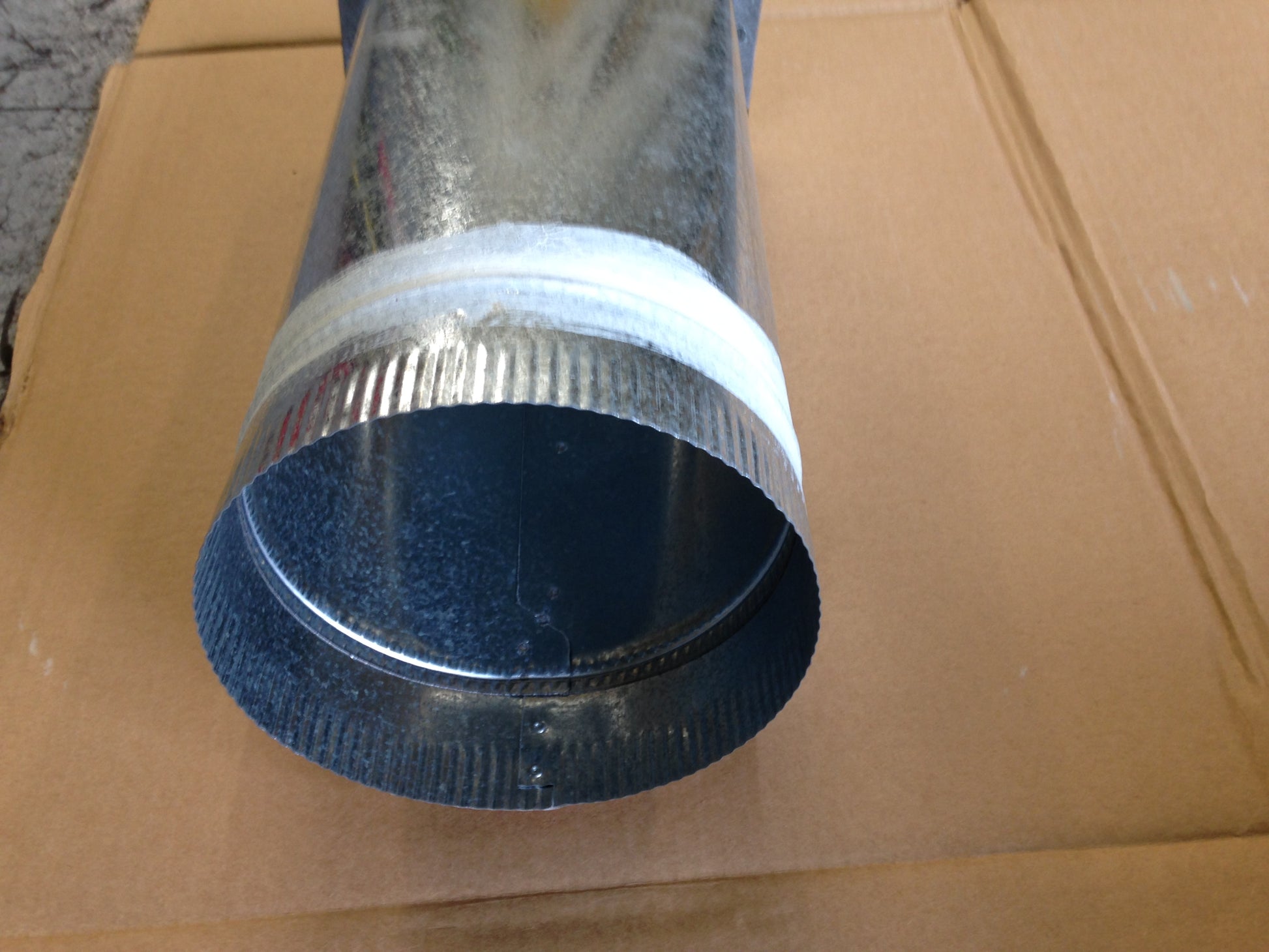 SUPPLY PLENUM ADAPTER ROUND