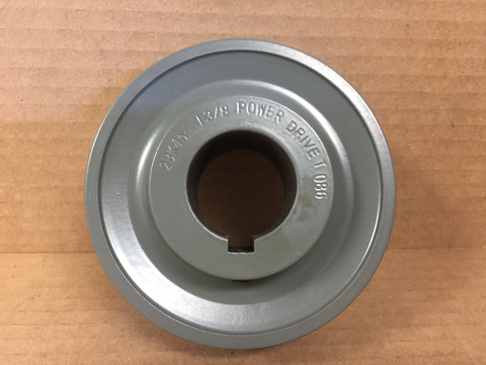 SHEAVE; 2 GROOVE-A/B FP, 1.38" BORE