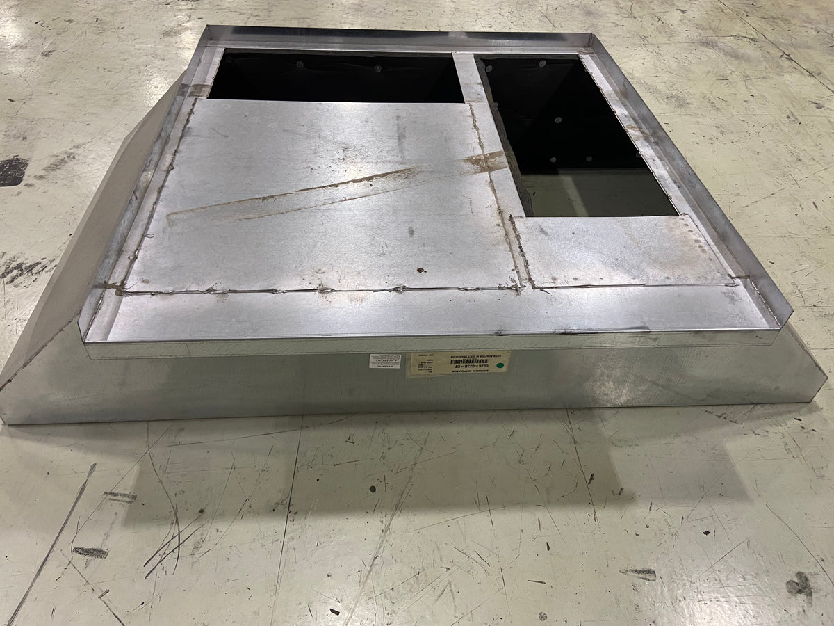 Micrometl 0826-023B-Dt 18 High Roof Curb Adapter With Duct Transition ...