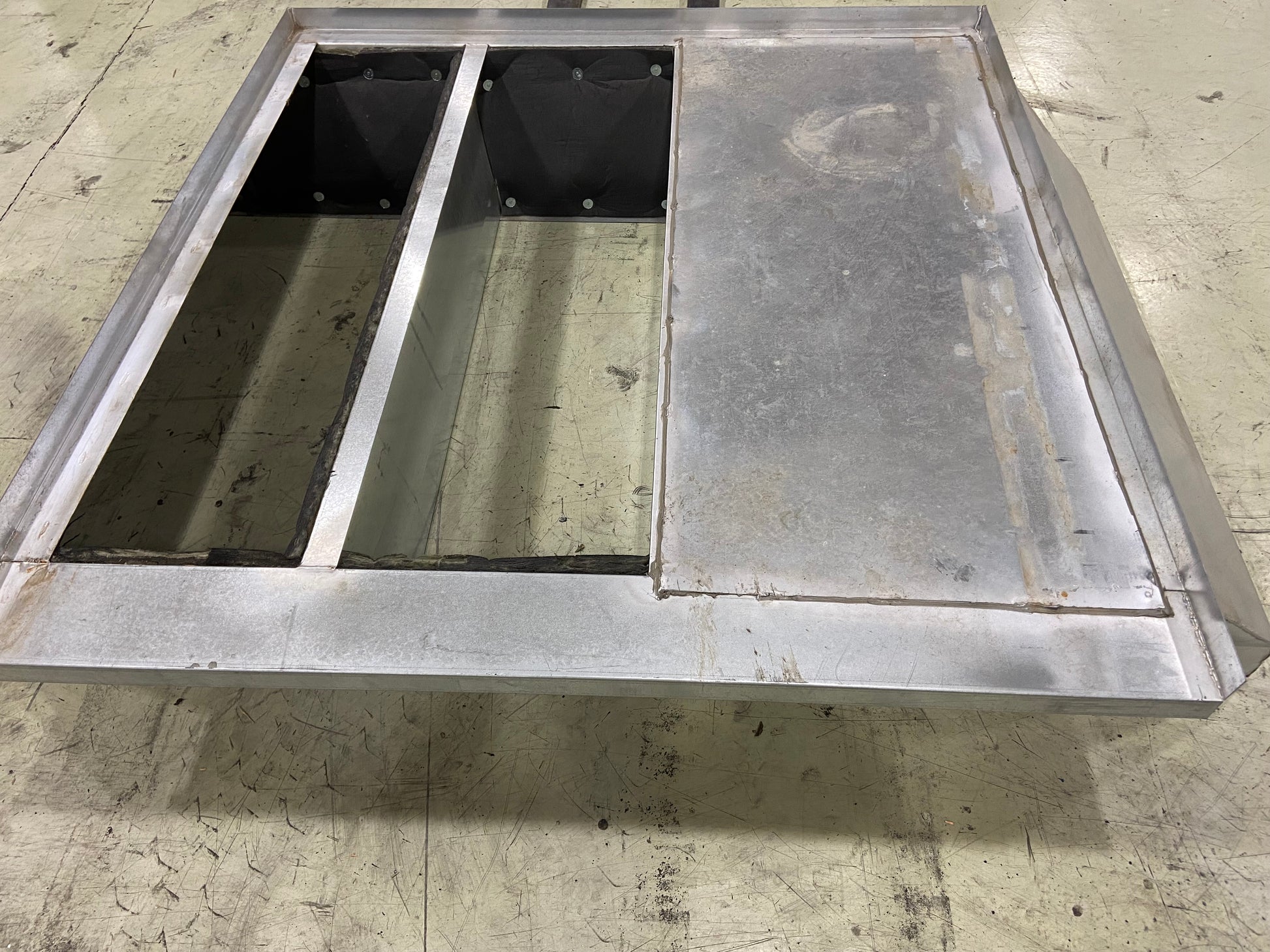 15" HIGH ROOF CURB ADAPTER WITH DUCT TRANSITION