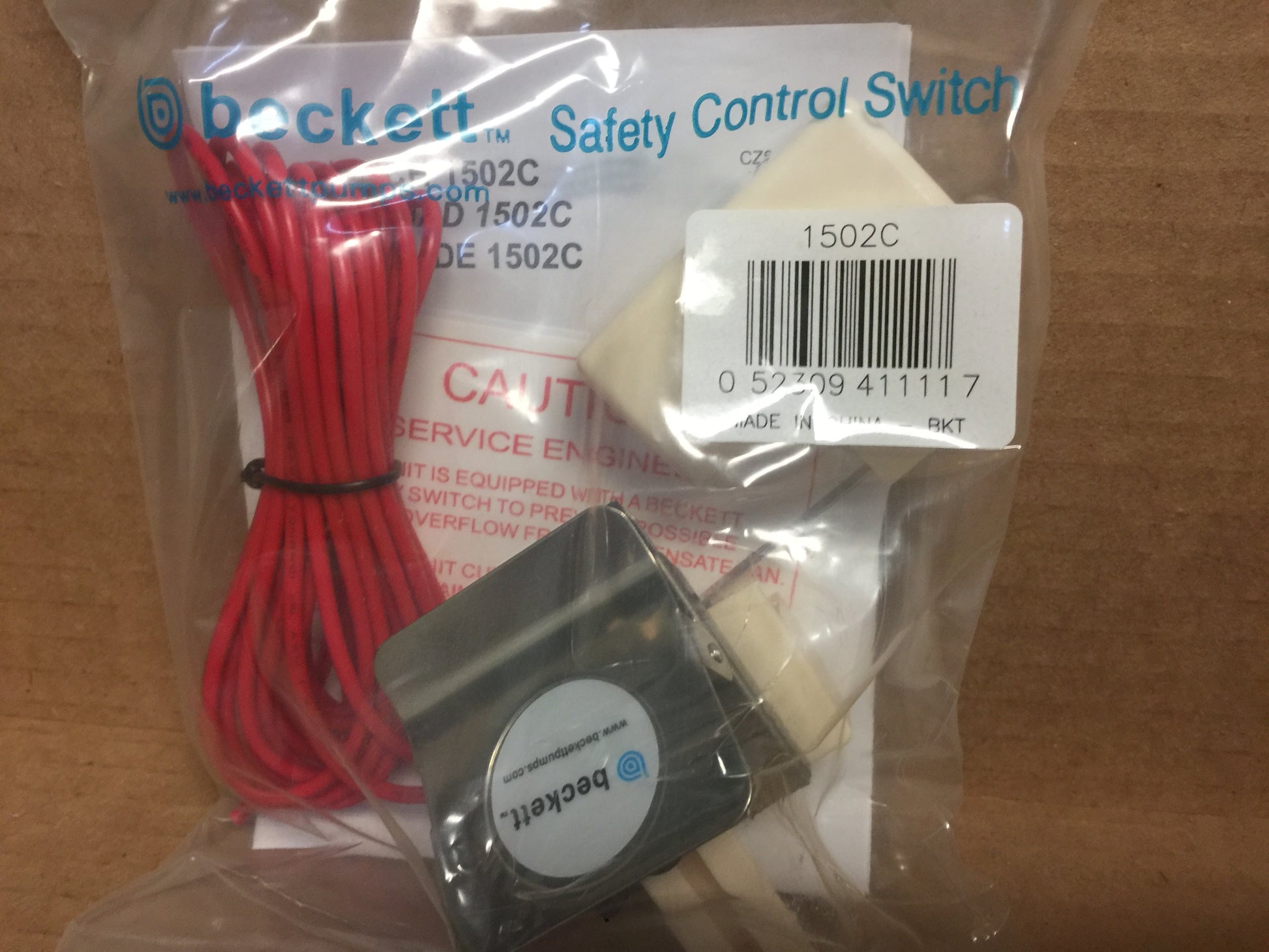 SAFETY CONTROL SWITCH; DRAIN OVERFLOW, SPDT, FLOAT SAFETY, 115/230VAC
