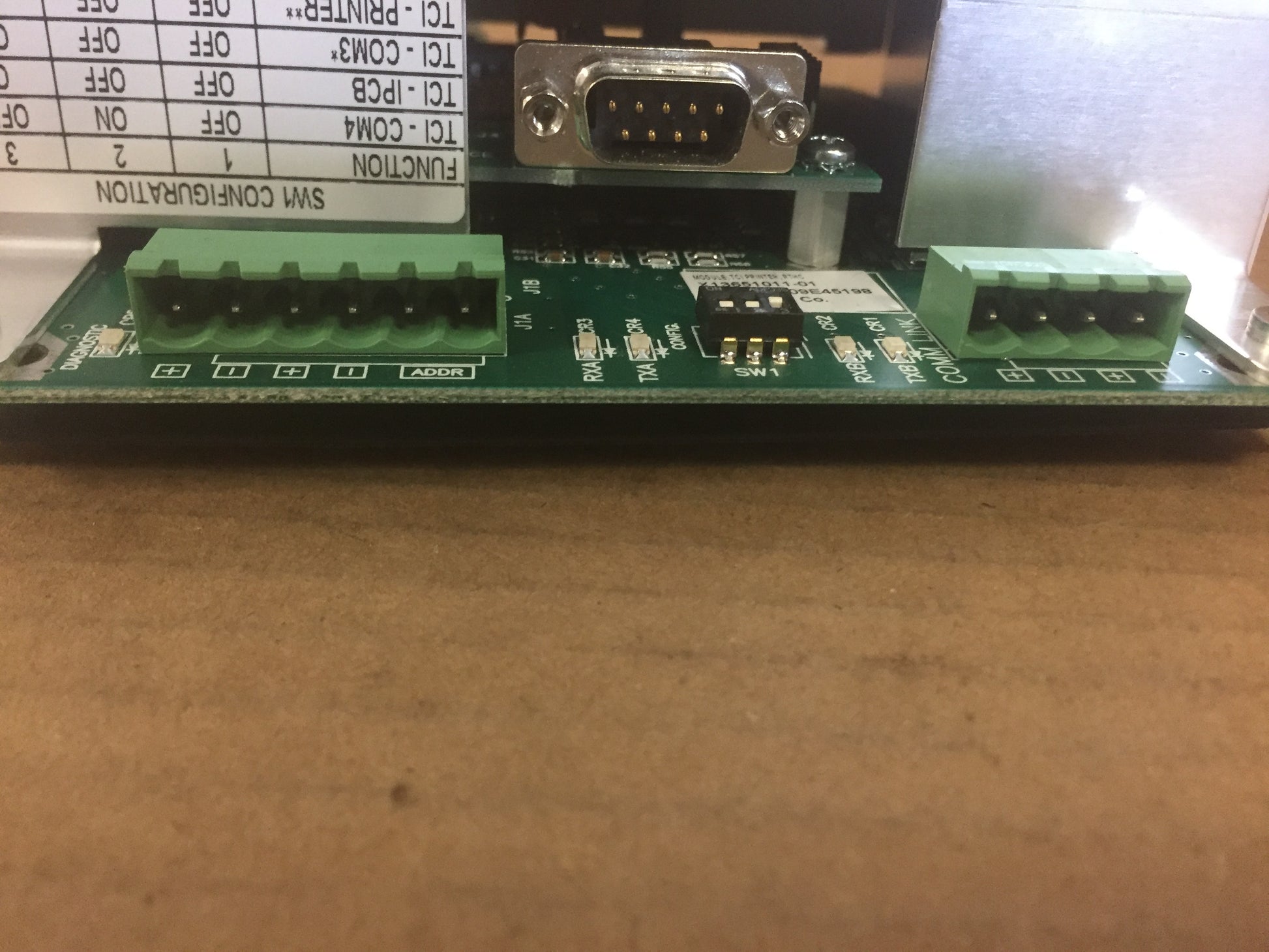 TCI PRINTER RTHC MODULE