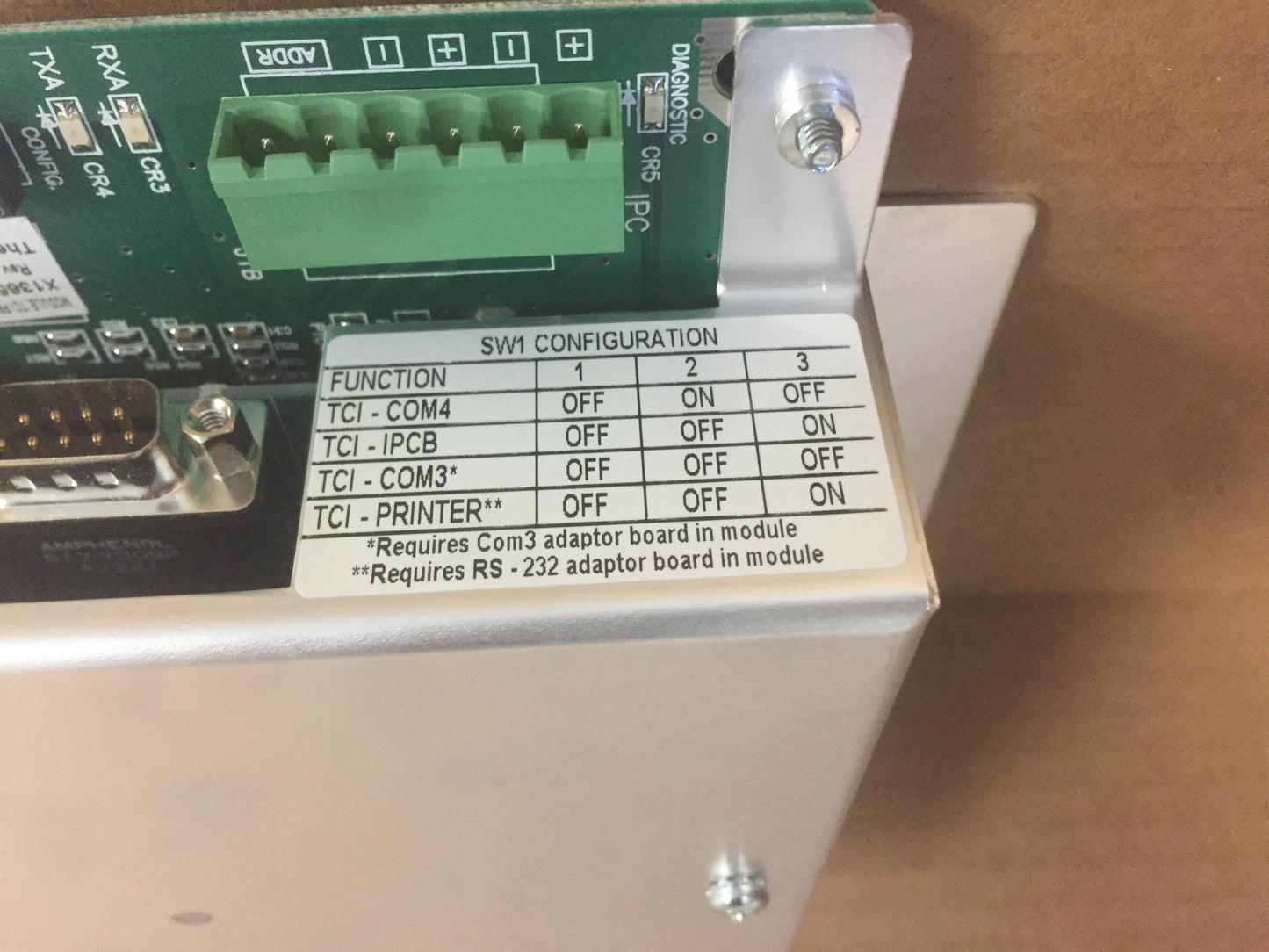 TCI PRINTER RTHC MODULE