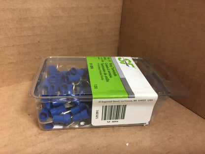 RING TERMINALS; 16-14 AWG, #6, SOLD AS PACK OF 100