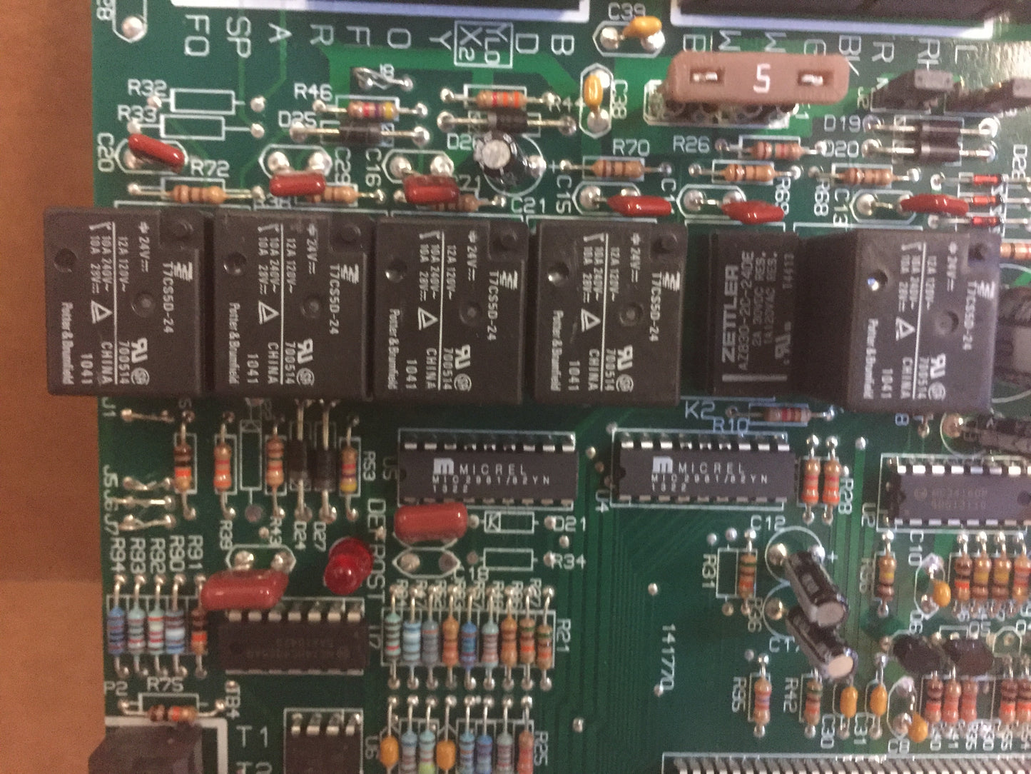 SYSTEM CONTROLLER INTEGRATED ZONE SYSTEM BOARD 