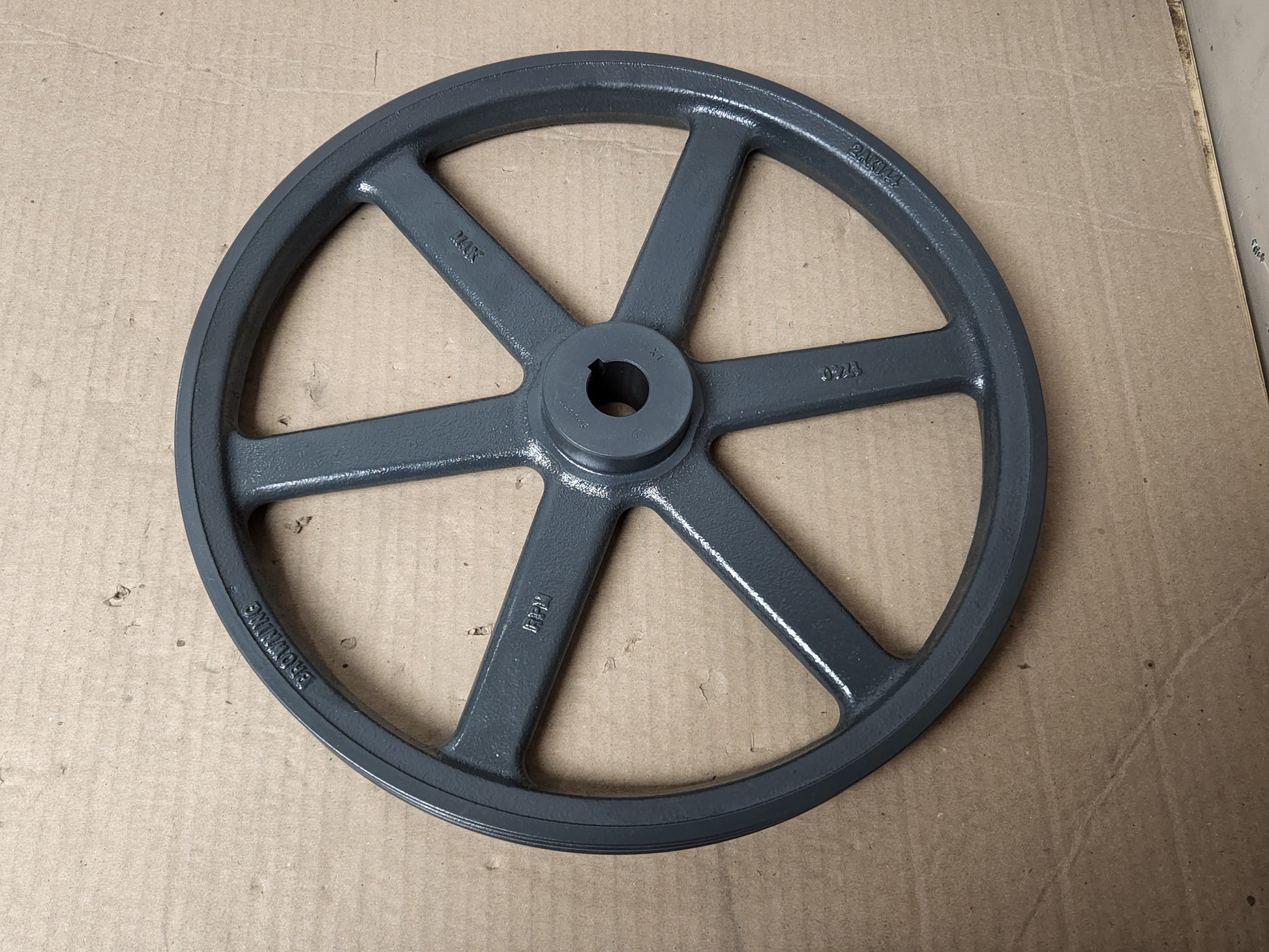 14" DIA PULLEY 2 GROOVE 