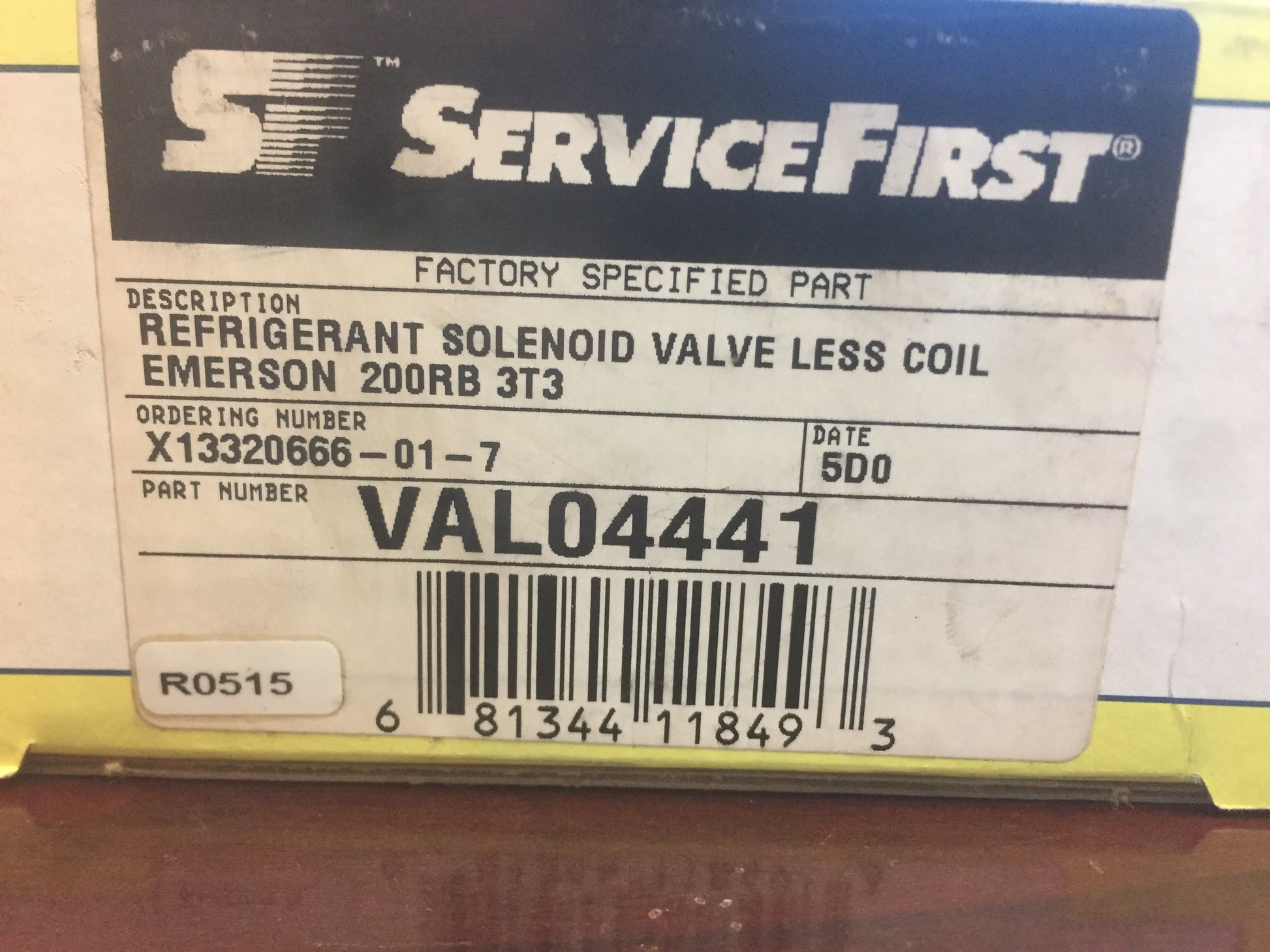 3/8" SWEAT SOLENOID VALVE LESS COIL