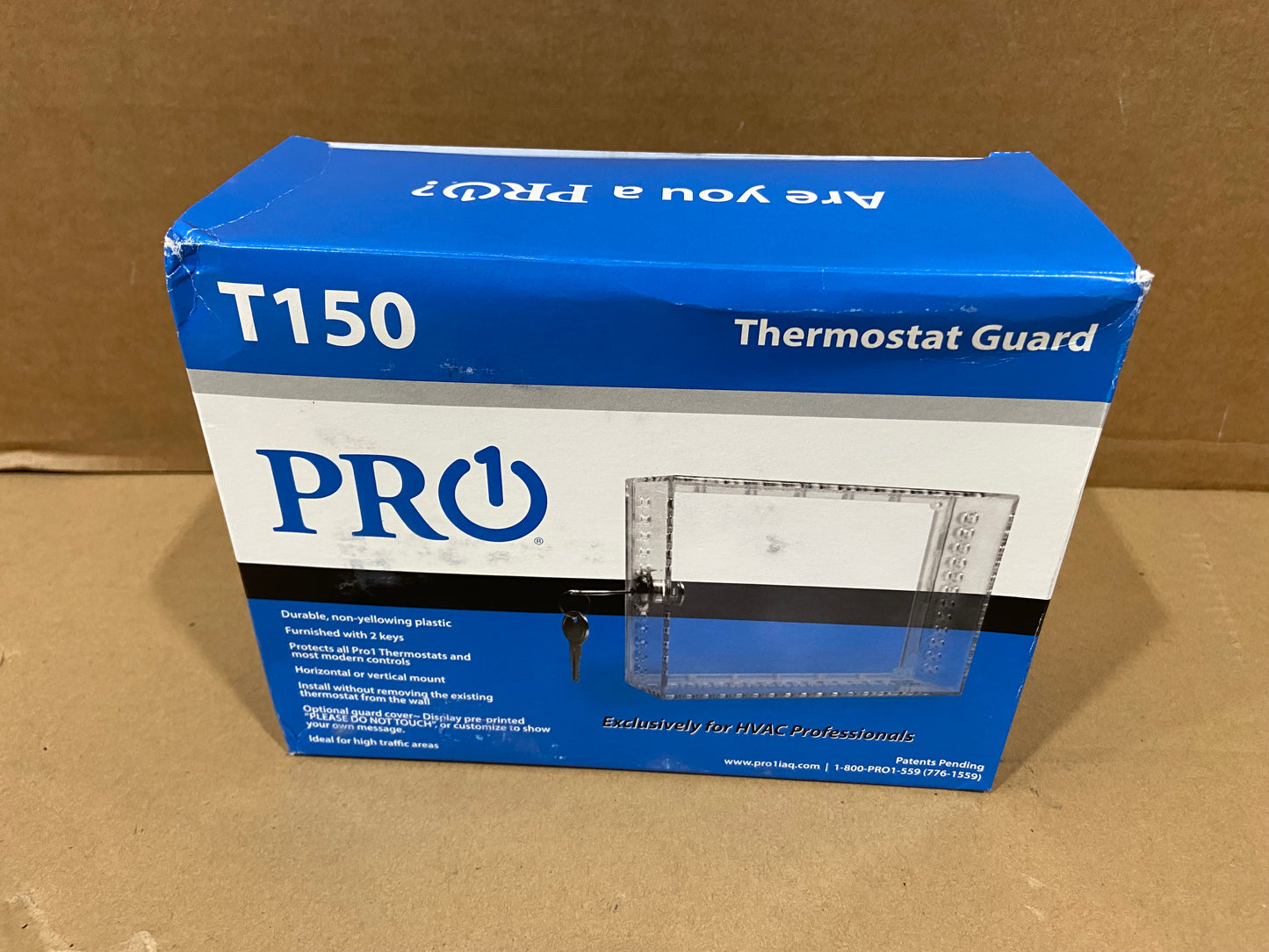 7" X 5 1/2" LOCKING THERMOSTAT GUARD