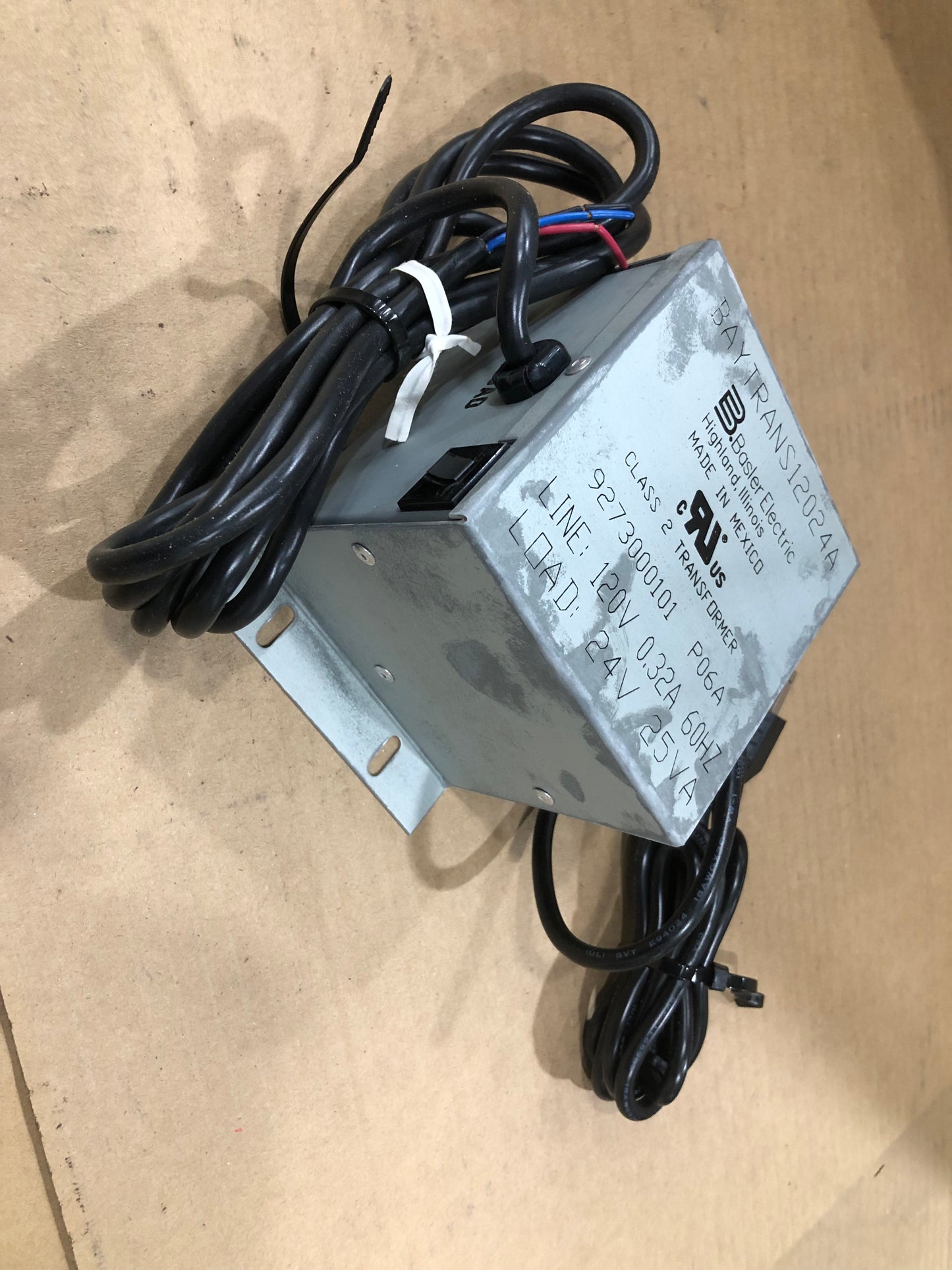 25 VA 120 VOLT TRANSFORMER