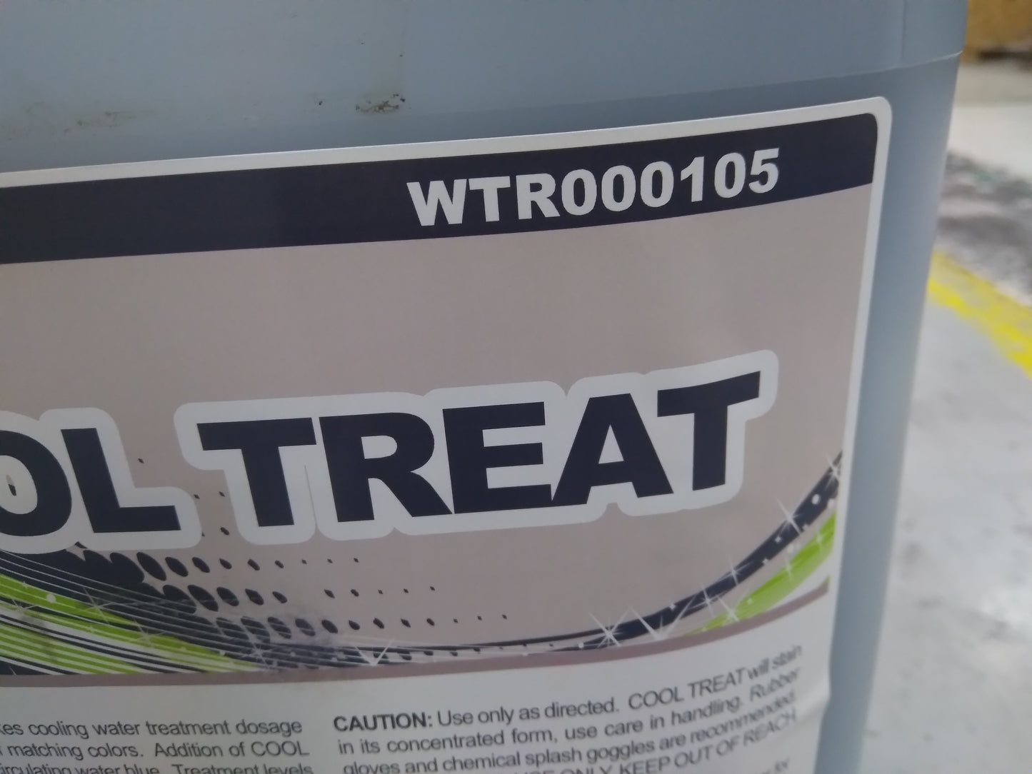 5 GALLON "COOL TREAT" WATER TREATMENT