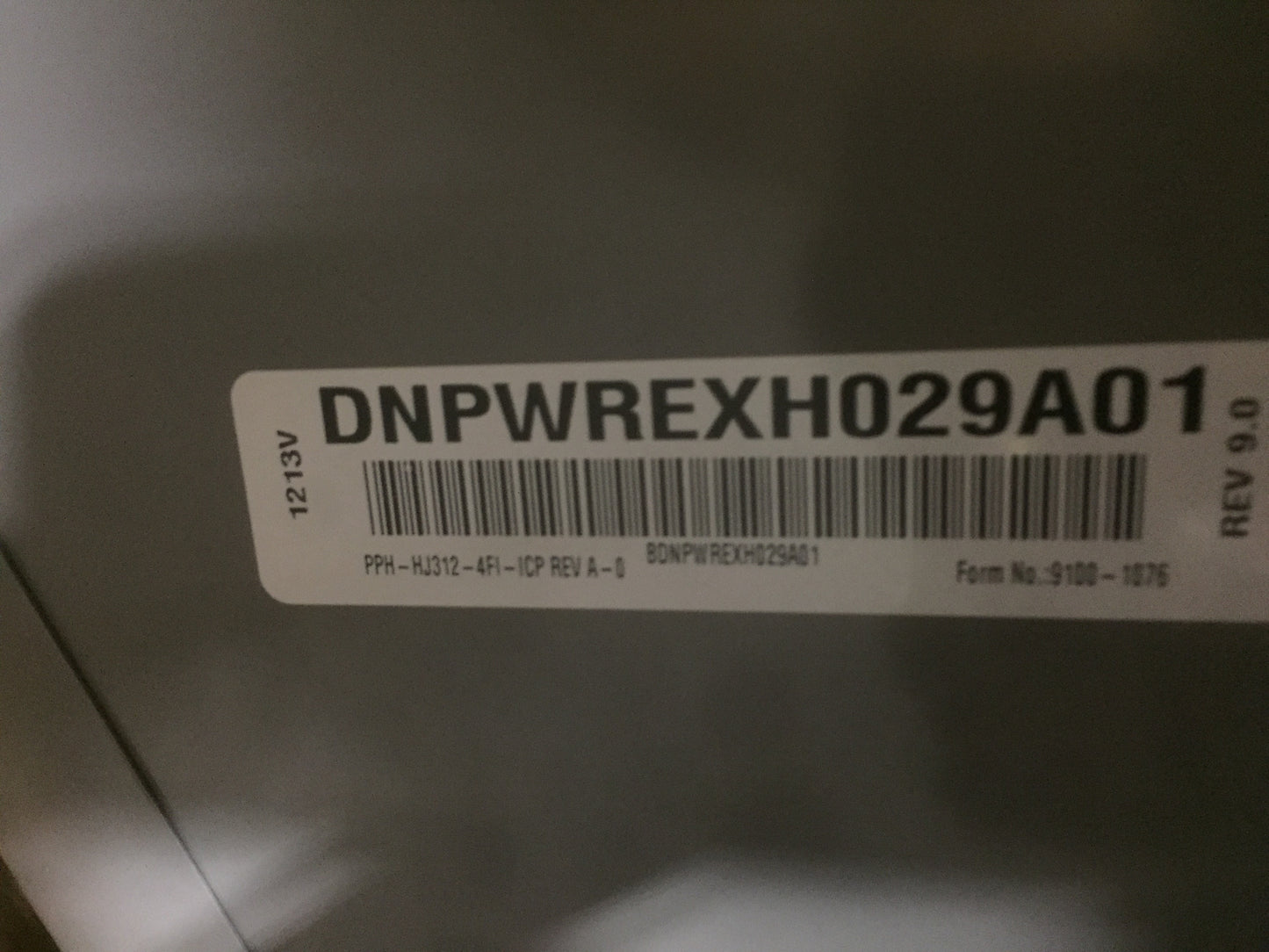 HORIZONTAL SINGLE FAN POWER EXHAUST 460 VOLT 3-PHASE