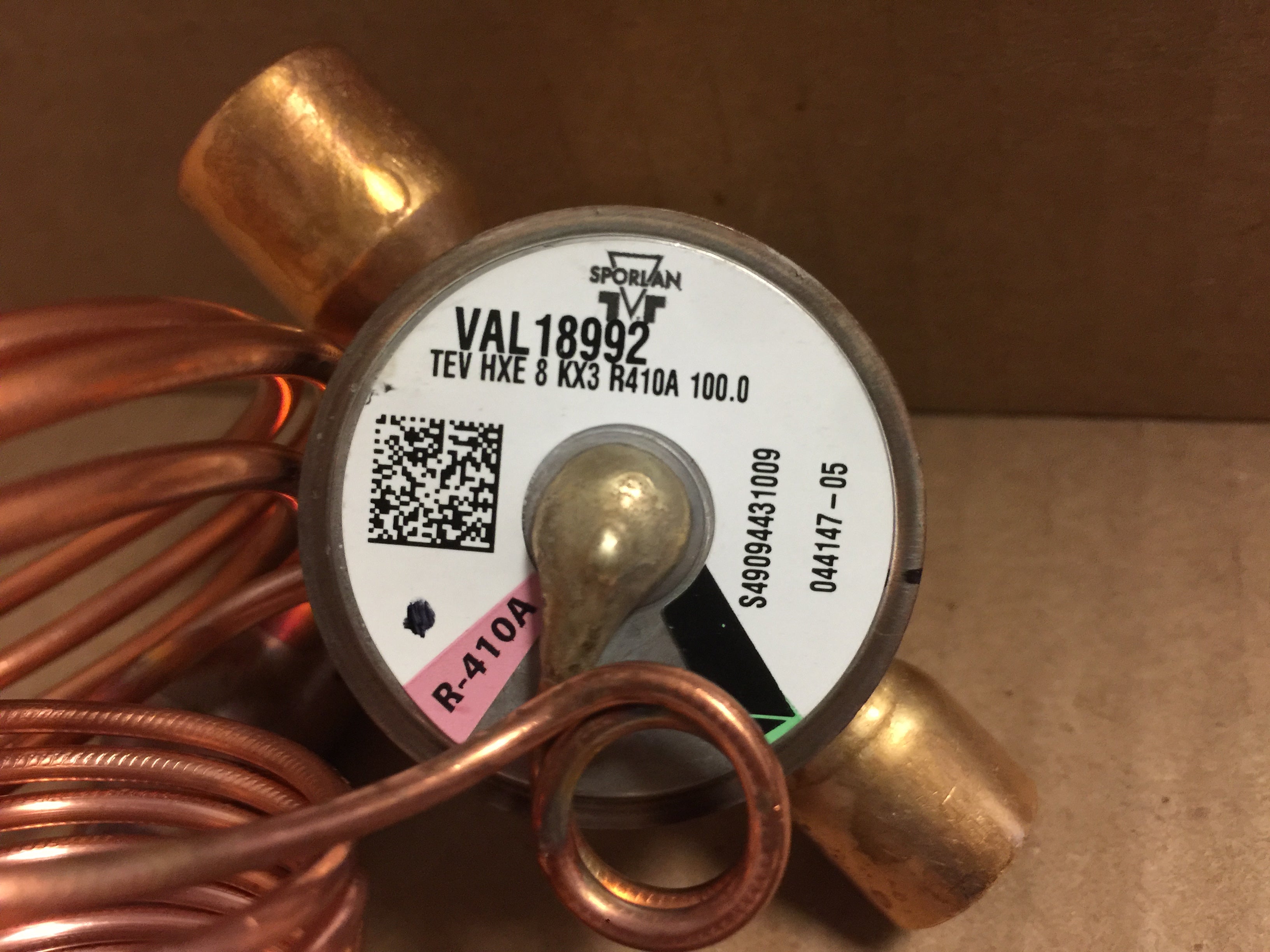 4106 ＯＭＳ 8 Ton Thermostatic Expansion Valve; R-410A – Surplus City