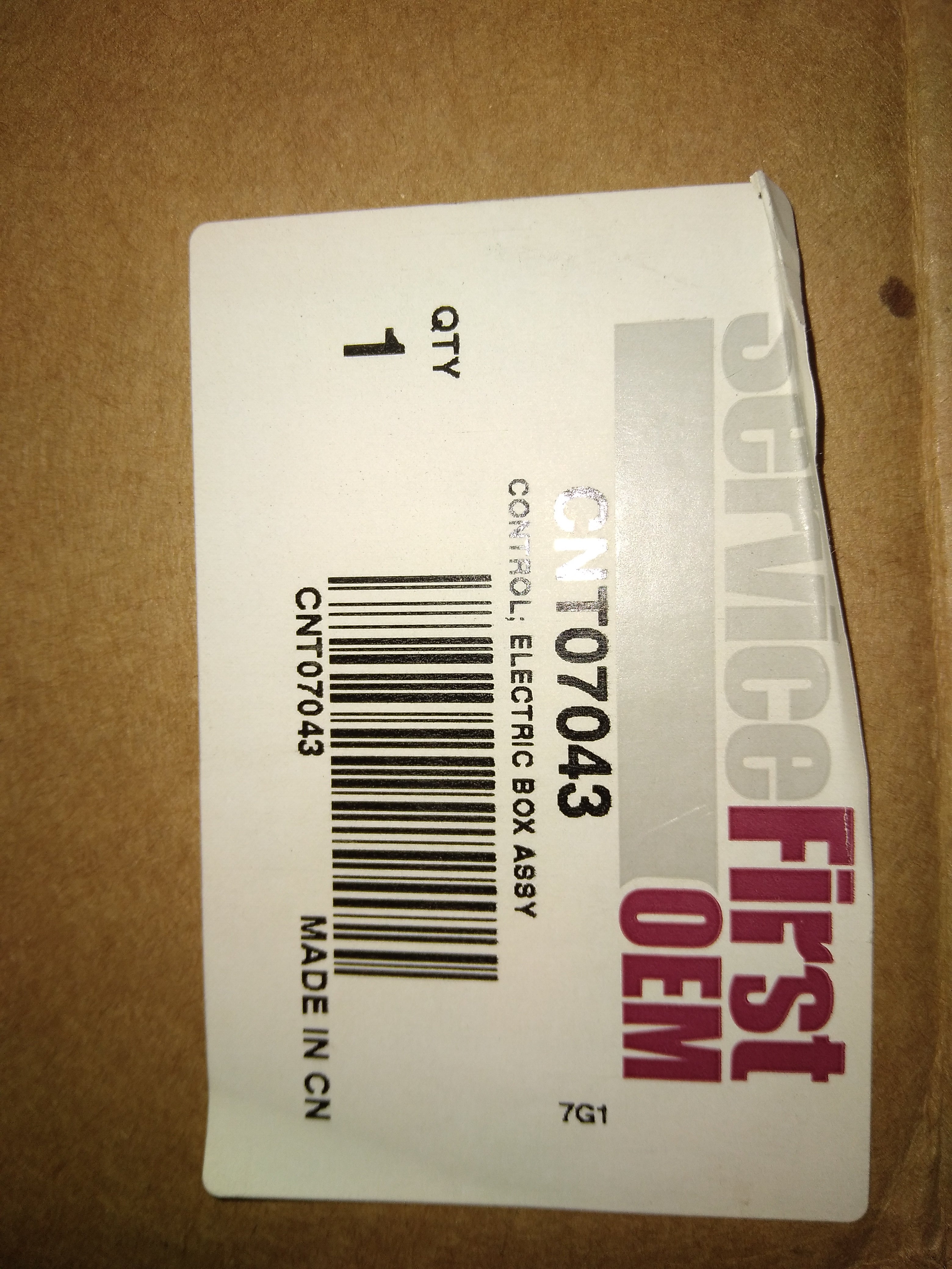 Electronic Control Box Assembly – Surplus City