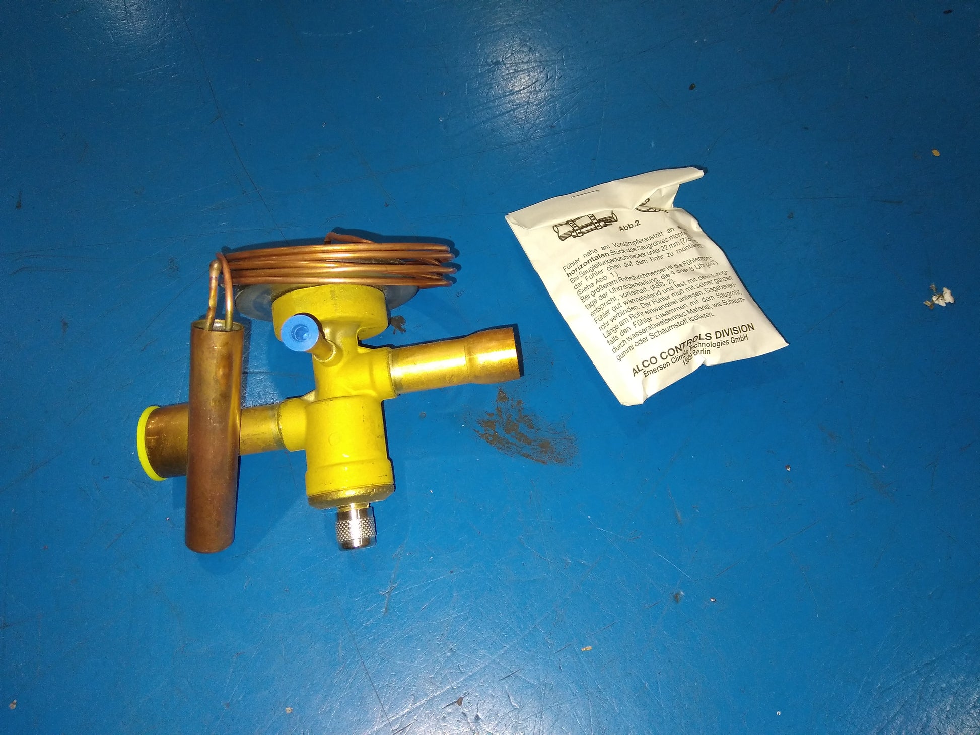 THERMOSTATIC EXPANSION VALVE 5 TON R134A