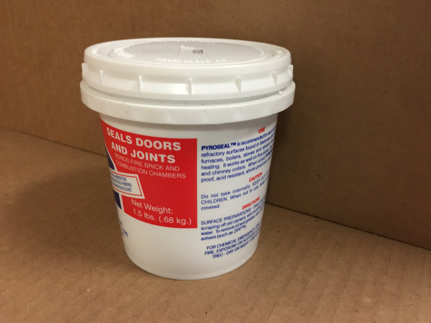 1.5LBS DUAL PURPOSE RETORT AND FURNACE CEMENT