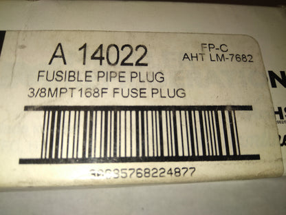 3/8" MPT FUSIBLE PIPE PLUG 