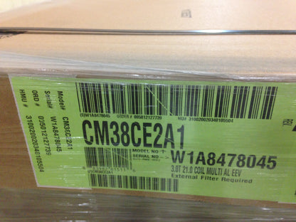 3 TON AC/HP "CM" SERIES MULTI-POSITION CASED "N" COIL, R-410A CFM:1200