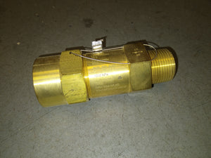 1"NPTF X 1"NPTFI STRAIGHT THRU PRESSURE RELIEF VALVE 