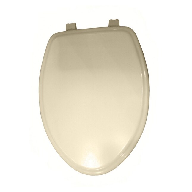 TOWN SQUARE ELONGATED TOILET SEAT, COLOR:BONE