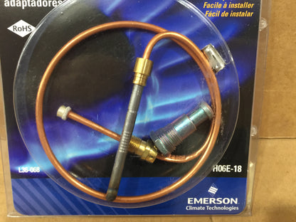 18" THERMOCOUPLE; UNIVERSAL GAS PILOT CONTROL WITH ADAPTERS