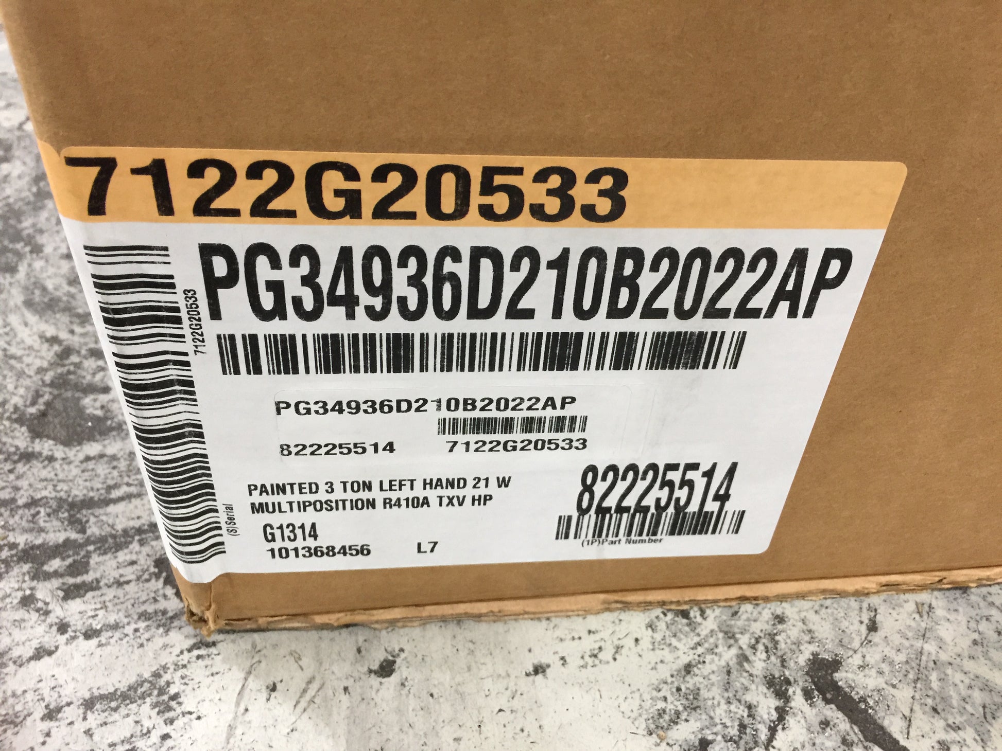 3 TON AC/HP MULTI POSITION CASED ALUMINUM "A" COIL, R-410A